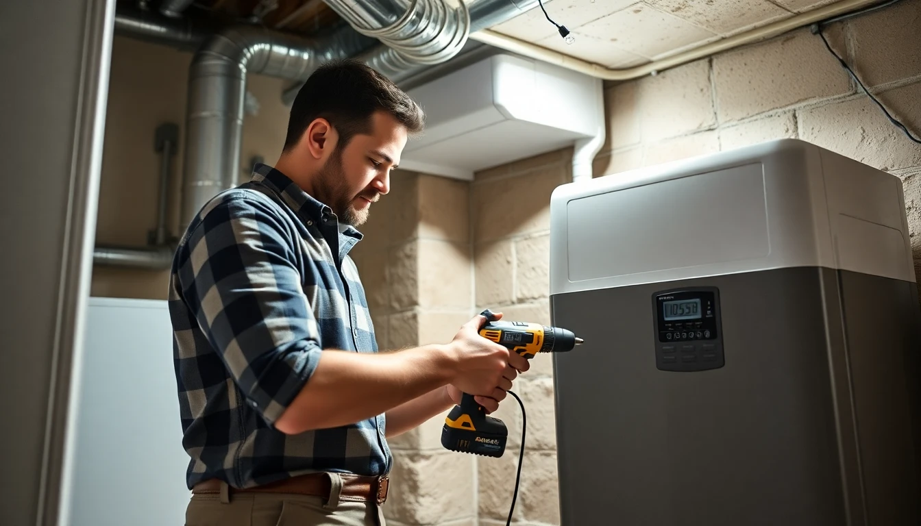 Home Humidifier/Dehumidifier Installation